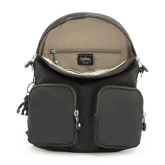 Kipling Firefly Up Convertible Rygsække Sort | DK 1579TC